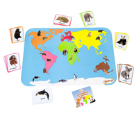 Teach My Toddler Continents & Animals